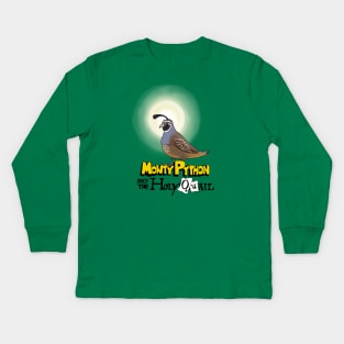 The Holy Quail Kids Long Sleeve T-Shirt